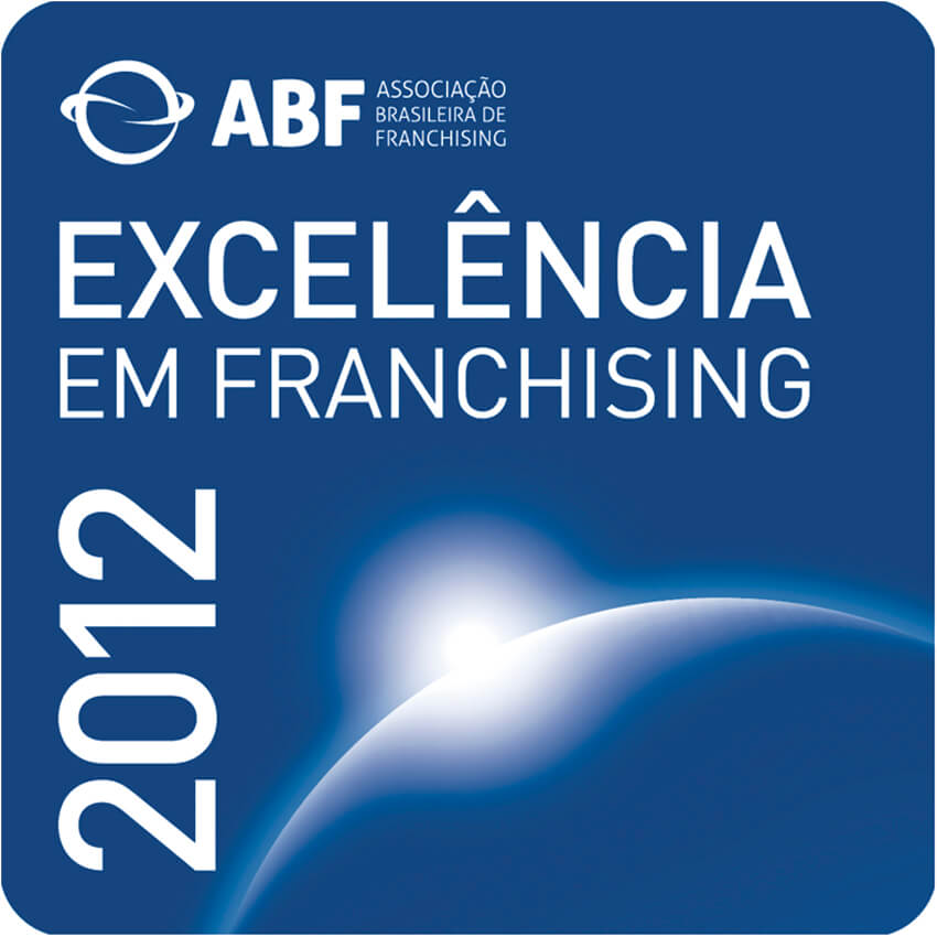 Selo de Excelência em Franchising 2012 Selo de Excelência em Franchising 2012