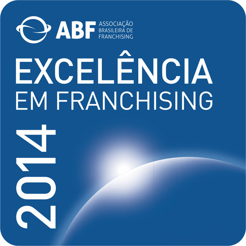 Selo de Excelência em Franchising 2014 Selo de Excelência em Franchising 2014