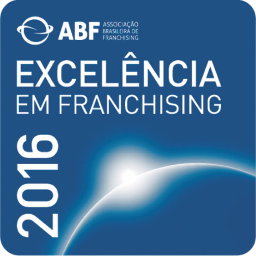 Selo de Excelência em Franchising 2016 Selo de Excelência em Franchising 2016