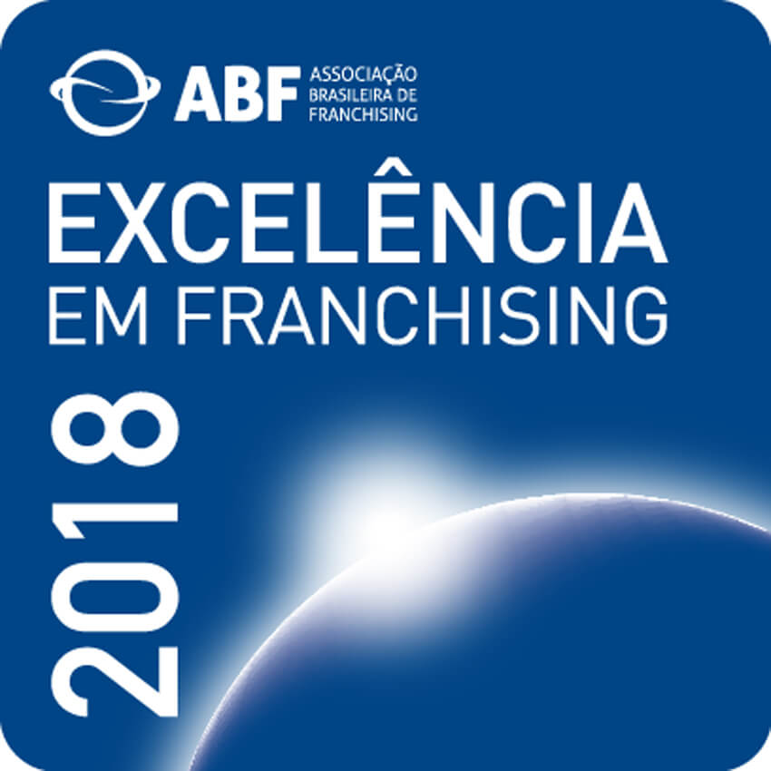 Selo de Excelência em Franchising 2018 Selo de Excelência em Franchising 2018